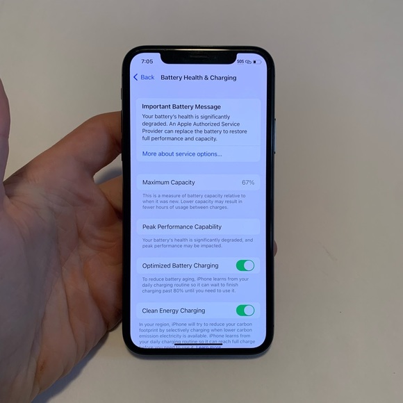 Apple iPhone X - 256GB - Space Gray (Unlocked) A1865 (CDMA + GSM) - Picture 9 of 11